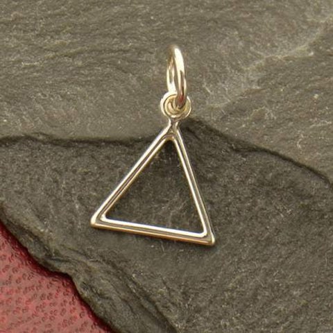 Charm Fire element sterling silver