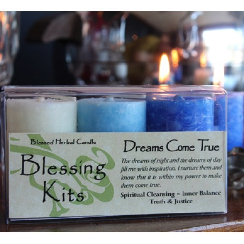 Candle Blessed Kits Herbal Dreams Come True
