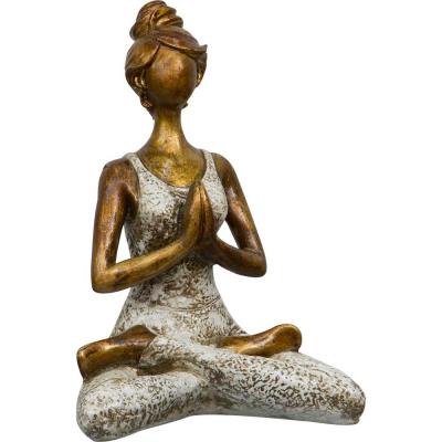 Statue de pose de yoga