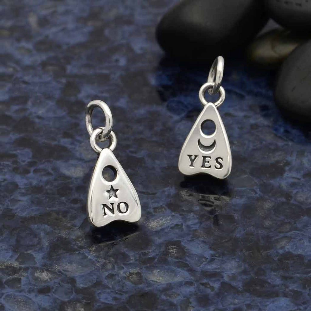 Pendentif Oui Non Ouija argent sterling