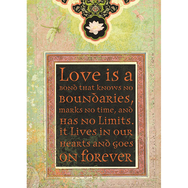 Love is a Bond Greeting Card