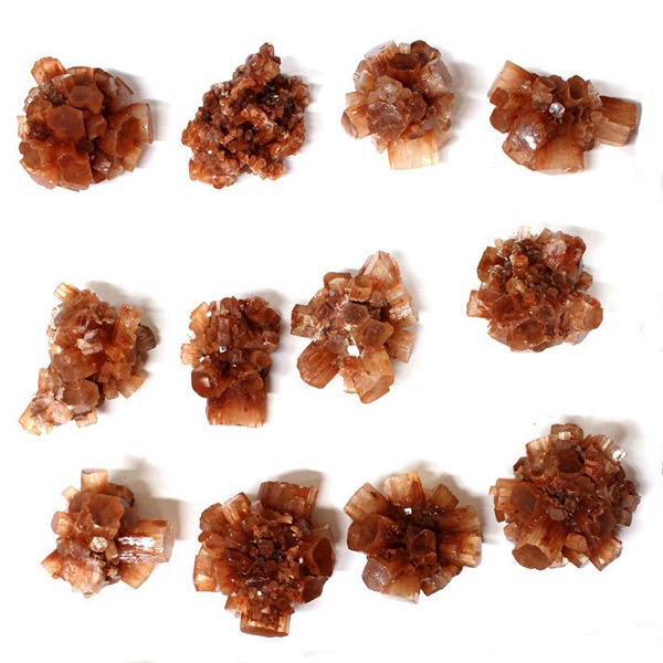 Aragonite clusters small