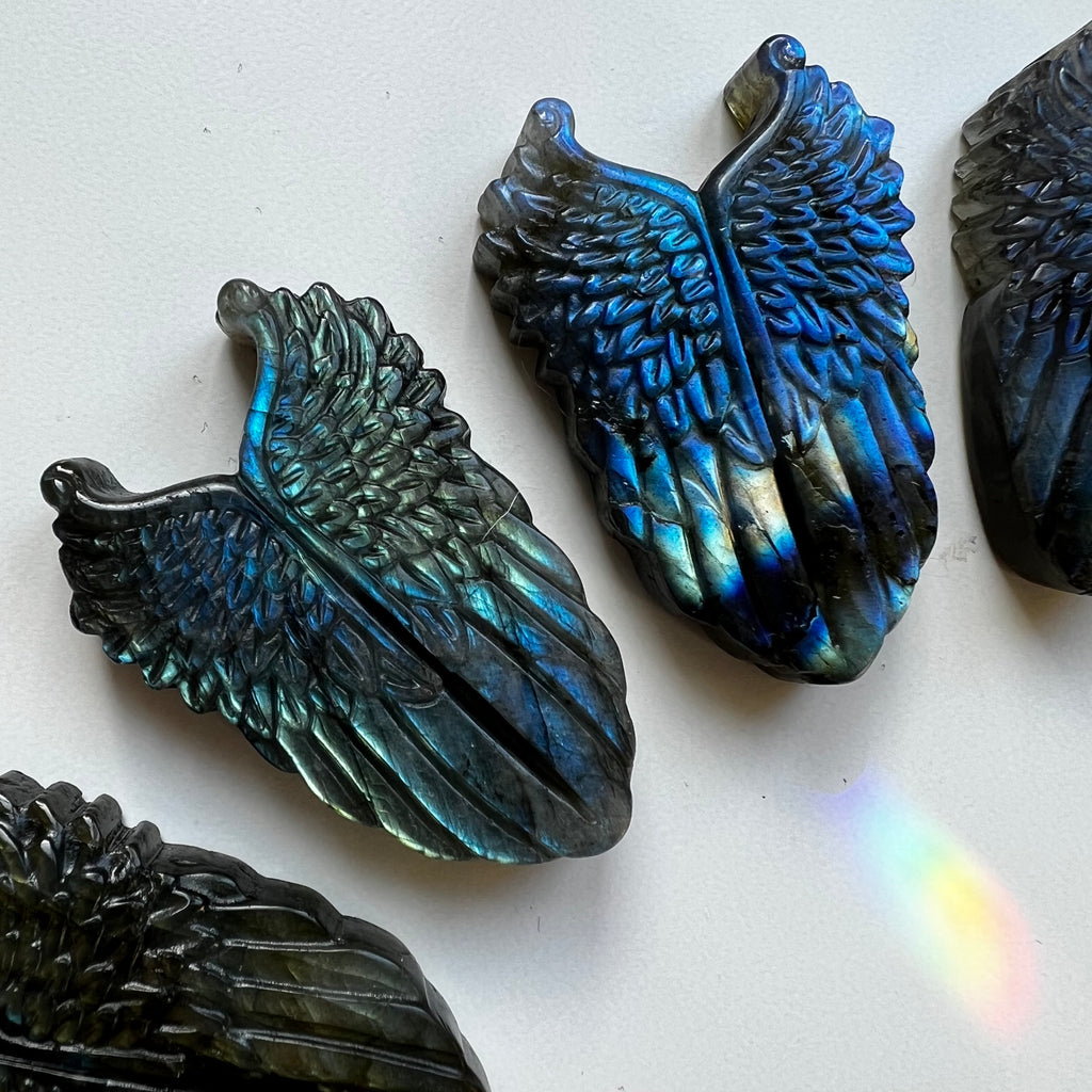 Labradorite wings
