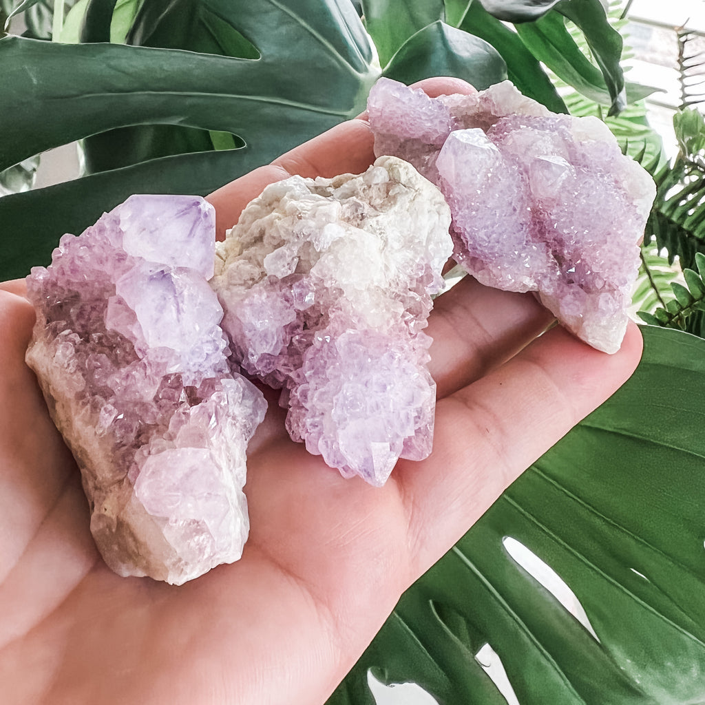 Amas de quartz spirituel