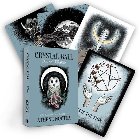 Crystal Ball Pocket Oracle - Athene Noctua