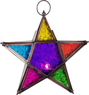 Lantern Star Multicolored