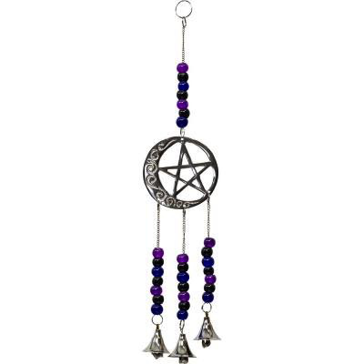 Bells - pentacle moon silver – The Divine Mine Bells - pentacle moon silver – The Divine Mine