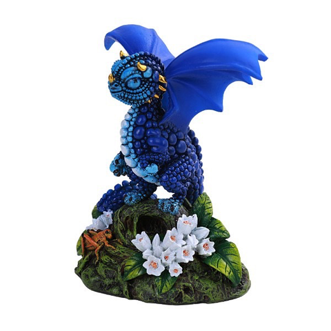 Statue de dragon du jardin des bleuets