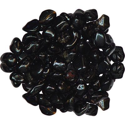 Onyx black tumbled (1 stone)