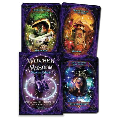 Witches' Wisdom Oracle Cards - Barbara Meiklejohn-Free