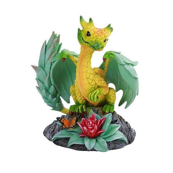 Statue de dragon de jardin d'ananas