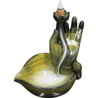 Porte-encens reflux main mudra